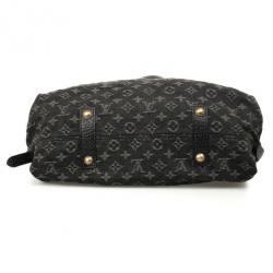 Pre Owned Louis Vuitton Monogram Denim Neo Cabby GM Tote