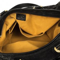 Pre Owned Louis Vuitton Monogram Denim Neo Cabby GM Tote