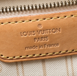 Pre Owned Louis Vuitton Damier Azur Canvas Neverfull GM Bag