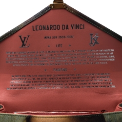 Pre Owned Louis Vuitton Multicolor Da Vinci Masters Collection Chain Bag
