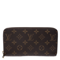 Louis Vuitton Monogram Canvas Zippy Wallet