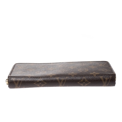 Louis Vuitton Monogram Canvas Zippy Wallet