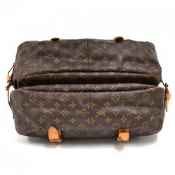 Pre Owned Louis Vuitton Monogram Canvas Saumur 43 Messenger Bag 