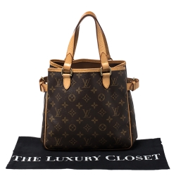 مملوكة مسبقًا Louis Vuitton Monogram Canvas Batignolles Vertical Bag
