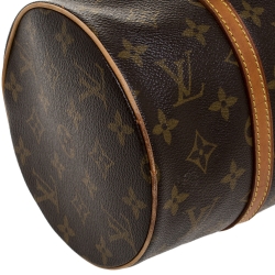 Pre Owned Louis Vuitton Monogram Canvas Papillon 30 Bag
