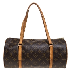 Pre Owned Louis Vuitton Monogram Canvas Papillon 30 Bag