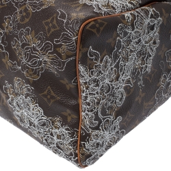 مملوكة مسبقًا حقيبة لوي فيتون سبيدي دينتيل إصدار محدود كانفاس مونوغرامي 30