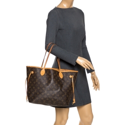 Louis Vuitton Monogram Canvas Neverfull MM Bag