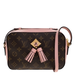 Louis Vuitton Coquelicot Monogram Canvas Saintonge Crossbody Bag