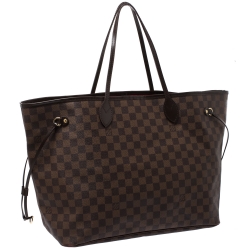 Louis Vuitton Damier Ebene Canvas Neverfull GM Bag