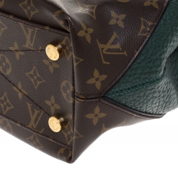 Pre Owned حقيبة لوي فيتون إصدار محدود ميجيستوكس مونوغرامي اكزوتيك خضراء PM