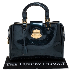 مملوكة مسبقًا حقيبة لوي فيتون مالروز أفنو فيرنيه مونوغرامية زرقاء نوي