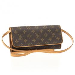 Pre Owned Louis Vuitton Pochette Monogram Twin GM Shoulder Bag