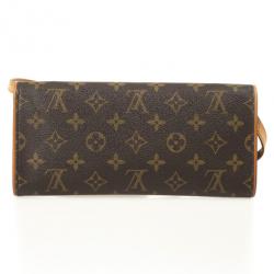 Pre Owned Louis Vuitton Pochette Monogram Twin GM Shoulder Bag