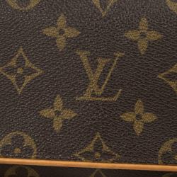 Pre Owned Louis Vuitton Pochette Monogram Twin GM Shoulder Bag