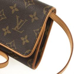 Pre Owned Louis Vuitton Pochette Monogram Twin GM Shoulder Bag