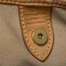 Pre Owned Louis Vuitton Monogram Canvas Galliera PM Bag