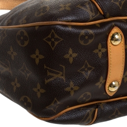 Pre Owned Louis Vuitton Monogram Canvas Galliera PM Bag
