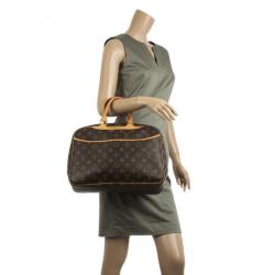 Pre Owned Louis Vuitton Monogram Deauville Boston