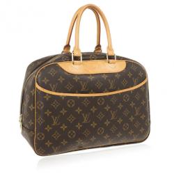 Pre Owned Louis Vuitton Monogram Deauville Boston