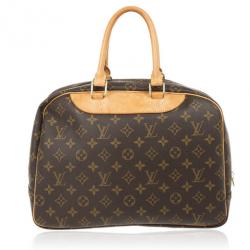 Pre Owned Louis Vuitton Monogram Deauville Boston