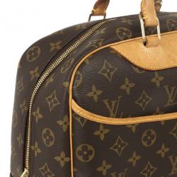 Pre Owned Louis Vuitton Monogram Deauville Boston
