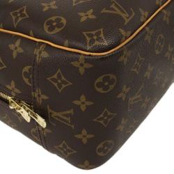 Pre Owned Louis Vuitton Monogram Deauville Boston