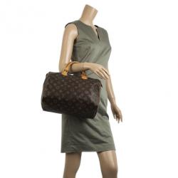 Pre Owned Louis Vuitton Monogram Speedy 30