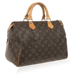 Pre Owned Louis Vuitton Monogram Speedy 30