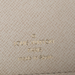 مملوكة مسبقًا Louis Vuitton White Monogram Canvas Insolite Wallet
