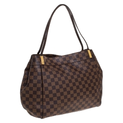 Pre Owned Louis Vuitton Damier Ebene Canvas Marylebone GM Bag