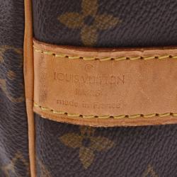 Pre Owned Louis Vuitton Monogram Canvas Keepall BandouliÃ¨re 55 Bag