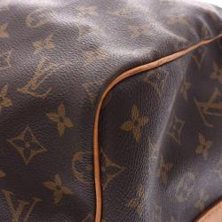 Pre Owned Louis Vuitton Monogram Canvas Keepall BandouliÃ¨re 55 Bag