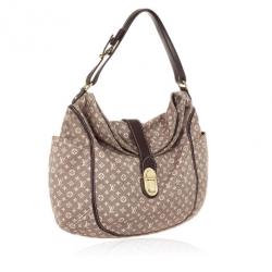 Pre Owned Louis Vuitton Sepia Monogram Mini Lin Idylle Romance Shoulder Handbag