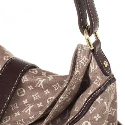 Pre Owned Louis Vuitton Sepia Monogram Mini Lin Idylle Romance Shoulder Handbag