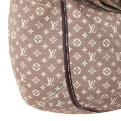 Pre Owned Louis Vuitton Sepia Monogram Mini Lin Idylle Romance Shoulder Handbag