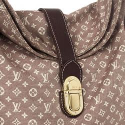 Pre Owned Louis Vuitton Sepia Monogram Mini Lin Idylle Romance Shoulder Handbag