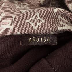 Pre Owned Louis Vuitton Sepia Monogram Mini Lin Idylle Romance Shoulder Handbag