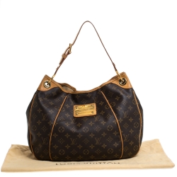 مملوكة مسبقًا حقيبة لوي فيتون جاليرا كانفاس مونوغرامية PM