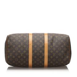 Pre Owned Louis Vuitton Monogram Canvas Keepall 45 Bag