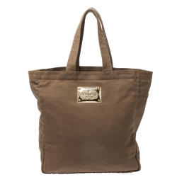 Pre Owned حقيبة يد لوي فيتون That's Love إصدار محدود كانفاس بنية كاكية