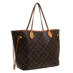 Pre Owned Louis Vuitton Monogram Canvas Neverfull MM Bag
