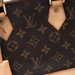 Pre Owned Louis Vuitton Monogram Canvas Alma BB Bag