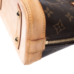 Pre Owned Louis Vuitton Monogram Canvas Alma BB Bag