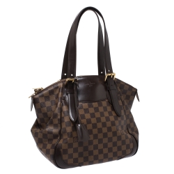 Pre Owned Louis Vuitton Damier Ebene Canvas Verona MM Bag