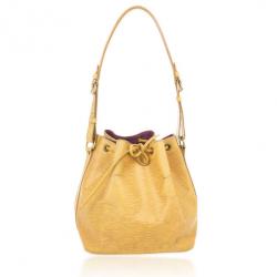 Louis Vuitton Yellow Epi Leather Noe PM Bucket Bag – Shop with Stevi