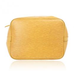 Pre Owned Louis Vuitton Yellow Epi Leather Petit Noe Bag