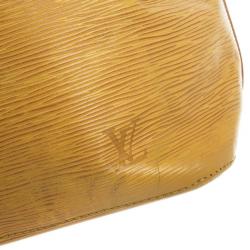 Pre Owned Louis Vuitton Yellow Epi Leather Petit Noe Bag