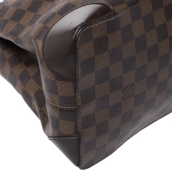 Pre Owned Louis Vuitton Damier Ebene Canvas Hampstead PM Bag