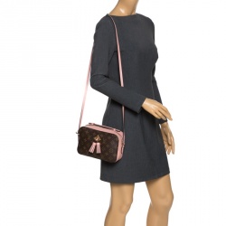 Brown Louis Vuitton Monogram Saintonge Crossbody Bag – Designer Revival